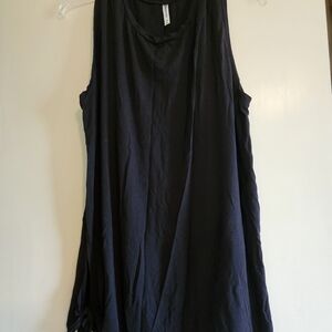 Fabletics Women's Black Flowing Tank Top